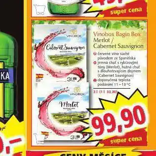 Norma Vinobox bagin box merlot nabídka