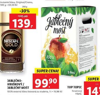 Lidl Jablečný mošt nabídka