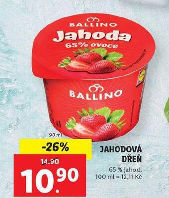 Lidl Jahodová dřeň nabídka