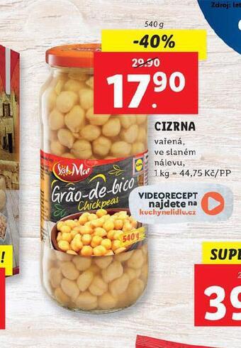 Lidl Cizrna nabídka