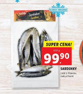 Lidl Sardinky nabídka