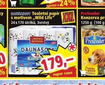 Norma Daunasoft toaletní papír nabídka