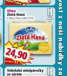 Norma Olma zlatá haná nabídka