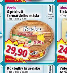 Norma Perla s příchutí farmářského másla nabídka