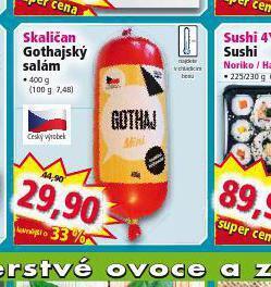 Norma Gothajský salám nabídka