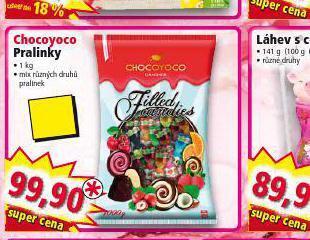 Norma Chocoyoco pralinky nabídka