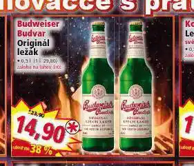 Norma Pivo budvar ležák original nabídka