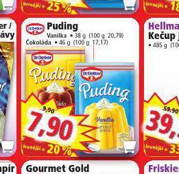 Norma Dr. oetker puding nabídka