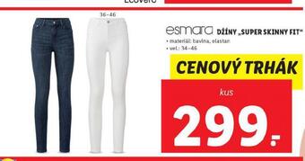 Lidl Džíny nabídka