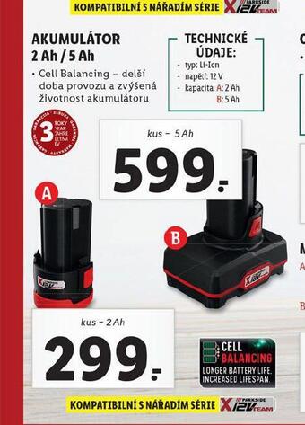 Lidl Akumulátor nabídka