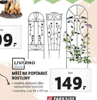 Lidl Mříž na popínavé rostliny nabídka