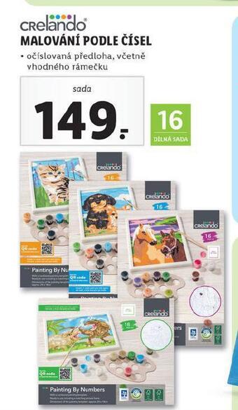 Lidl Malování podle čísel nabídka