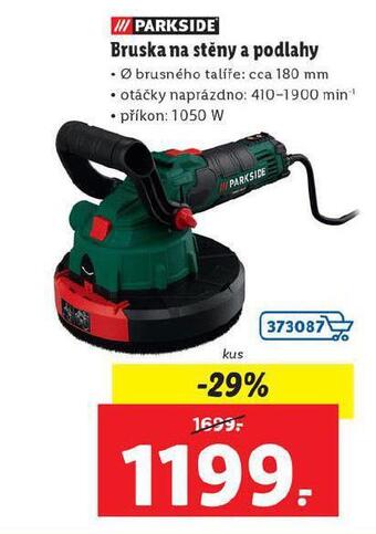 Lidl Bruska na stěny a podlahy nabídka