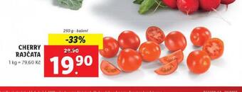 Lidl Cherry rajčata nabídka