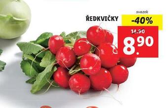 Lidl Ředkvičky nabídka