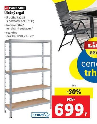 Lidl Úložný regál nabídka