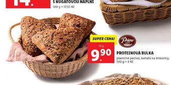 Lidl Proteinová bulka nabídka