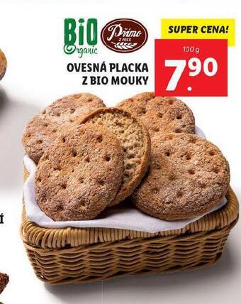 Ovesná placka z bio mouky