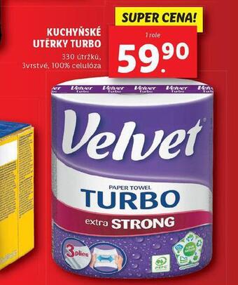 Lidl Kuchyňské utěrky turbo nabídka