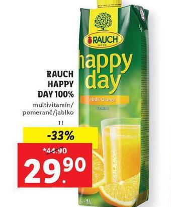 Lidl Rauch happy day nabídka