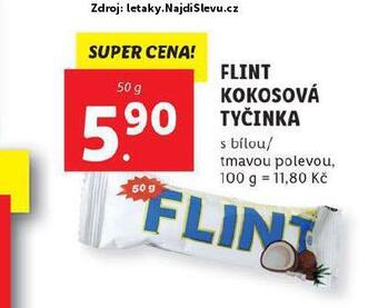 Lidl Flint kokosová tyčinka nabídka