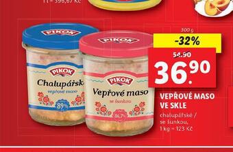 Lidl Vepřové maso ve skle nabídka