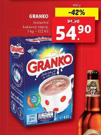 Lidl Granko nabídka