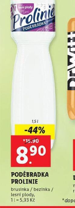 Lidl Poděbradka nabídka