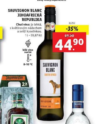 Lidl Sauvignon blanc nabídka