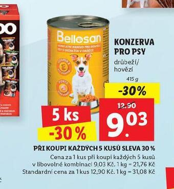 Lidl Konzerva pro psy nabídka
