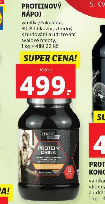 Proteinový nápoj