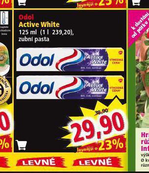 Norma Odol active white zubní pasta nabídka