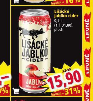 Norma Lišácké jablko cider nabídka