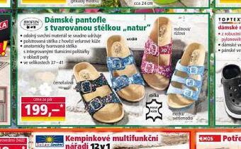 Norma Dámské pantofle s tvarovanou stélkou nabídka