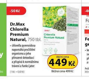 Dr. Max Dr. max chlorella premium natural nabídka