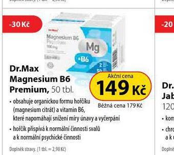 Dr. Max Dr. max magnesium b6 premium nabídka