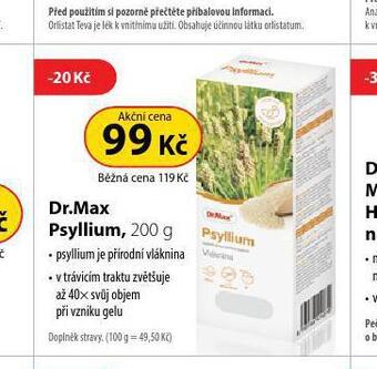 Dr. Max Dr. max psyllium nabídka