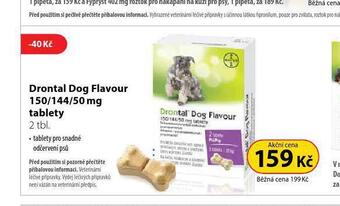 Drontal dog flavour tablety