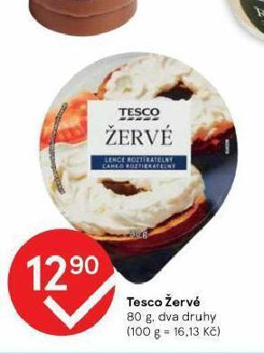 Tesco Tesco žervé nabídka