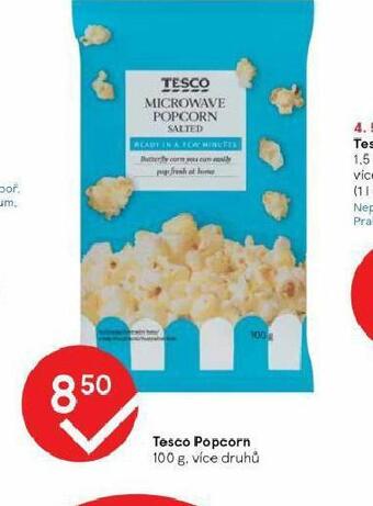 Tesco Tesco popcorn nabídka