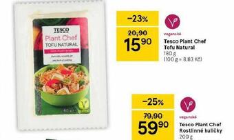Tesco Tofu nabídka