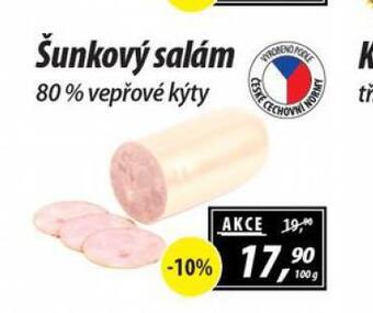 ZEMAN Šunkový salám nabídka