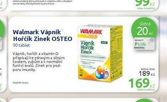 Benu Walmark vápník hořčík zinek osteo nabídka