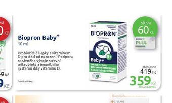 Benu Biopron baby+ nabídka