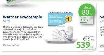 Benu Wartner kryoterapie nabídka