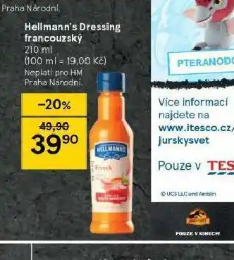 Tesco Hellmann´s dressing francouzský nabídka