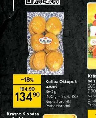 Tesco Koliba oštěpek uzený nabídka