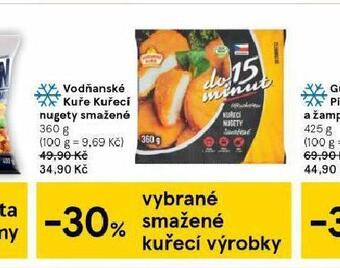 Tesco Kuřecí nugety smažené nabídka