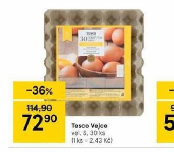 Tesco Tesco vejce nabídka