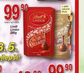 Lidl Lindt lindor nabídka